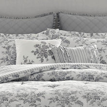 Load image into Gallery viewer, Annalise Floral Reversible Comforter Set 1407CDR
