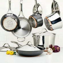 Load image into Gallery viewer, Silver Anolon Nouvelle 11 Piece Non Stick Cookware Set 688AH
