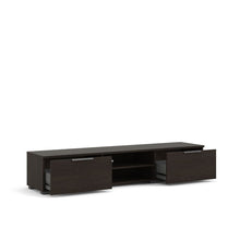 Load image into Gallery viewer, Dark Chocolate Ansel TV Stand for TVs up to 78&quot;
