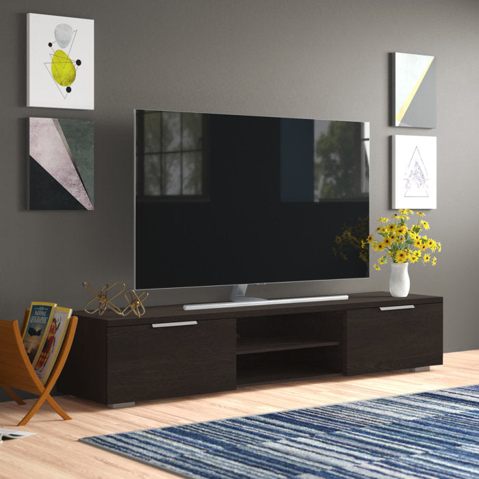 Dark Chocolate Ansel TV Stand for TVs up to 78