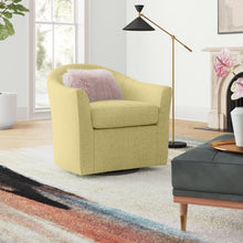 Load image into Gallery viewer, Antai Upholstered Swivel Barrel Chair
