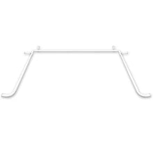 Load image into Gallery viewer, White Aonesty Adjustable 1'' Bay Window Single Curtain Rod
