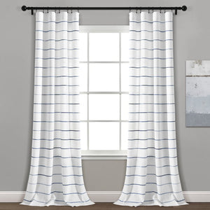 40"W x 84"L Apollo Semi-Sheer Curtain Pair