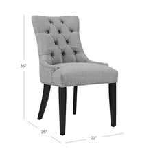Load image into Gallery viewer, Light Gray Apoloniusz Tufted Side Chair SB2598
