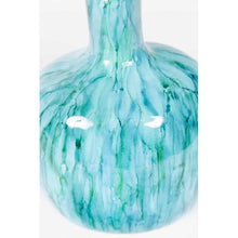 Load image into Gallery viewer, Aqua 11&quot; Glass Table Vase MRM3633
