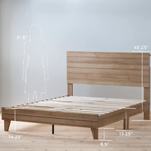 Load image into Gallery viewer, Aquilina Low Profile Platform Bed full
