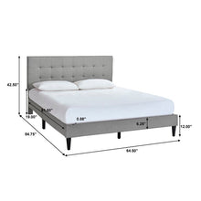 Load image into Gallery viewer, Aquilla Tufted Upholstered Low Profile Platform Bed 2112CDR
