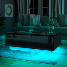 Load image into Gallery viewer, Black Aquinnah Block Coffee Table with Storage MRM4000
