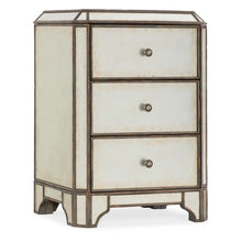 Load image into Gallery viewer, Arabella 32&#39;&#39; Tall 3 - Drawer Nightstand in Silver
