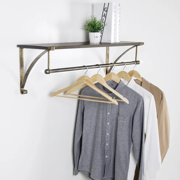 Archeveque 11.8'' Wall Mounted Clothes Rack