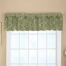 Load image into Gallery viewer, Sage Archlebov Floral Ruffled 50&#39;&#39; Window Valance (SET OF 2)
