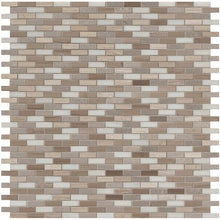 Load image into Gallery viewer, Arctic Storm Mounted 0.63&quot; x 2&quot; Marble Mosaic Tile - 2 Boxes, (20 Tiles)
