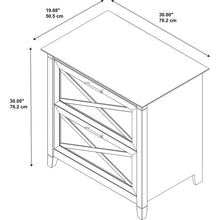 Load image into Gallery viewer, Ard 30&#39;&#39; Wide 2 -Drawer Lateral Filing Cabinet
