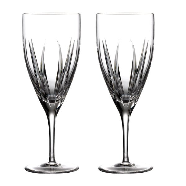 Waterford Clear Ardan Tonn 14 oz. Crystal All Purpose Wine Glass Set of 2(2412RR)