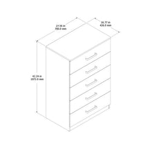 Load image into Gallery viewer, White Arfsten 5 Drawer Chest ( AP673 )
