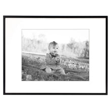 Load image into Gallery viewer, Black Argjela Aluminum Picture Frame (Set of 3) MRM749
