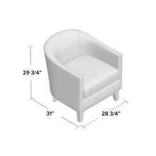 Load image into Gallery viewer, Ariadne 28.75&#39;&#39; Wide Barrel Chair
