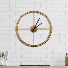 Load image into Gallery viewer, 20&quot; Gold Wall Clock #9347

