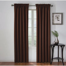 Load image into Gallery viewer, Arkema Solid Blackout Thermal Rod Pocket Single Curtain Panel Set of 3 4466RR
