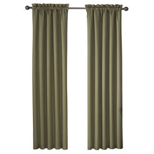 Load image into Gallery viewer, Arkema Solid Blackout Thermal Rod Pocket Single Curtain Panel GL1124
