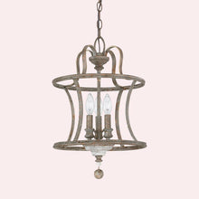 Load image into Gallery viewer, Armande 3 - Light Lantern Cylinder Pendant #829HW
