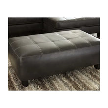 Load image into Gallery viewer, Arria 52&#39;&#39; Wide Faux Leather Tufted Rectangle Cocktail Ottoman
