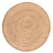 Load image into Gallery viewer, Arria Handmade Handwoven Jute/Sisal Area Rug in Natural 3&#39; round
