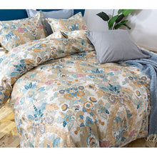 Load image into Gallery viewer, Queen Duvet Cover + 2 Queen Shams Arrigo 100% Cotton Sateen Duvet Cover Set
