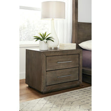 Load image into Gallery viewer, Arruda 2 - Drawer  Solid Wood Nightstand in Brown 2461CDR
