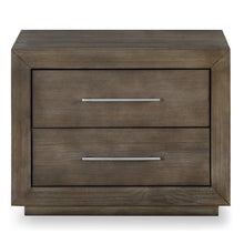 Load image into Gallery viewer, Arruda 2 - Drawer  Solid Wood Nightstand in Brown 2461CDR
