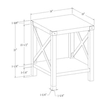 Load image into Gallery viewer, Arsenault End Table with Storage 1007AH
