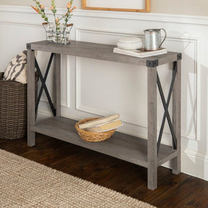 Gray Wash Arsenault 46" Console Table (SB542)