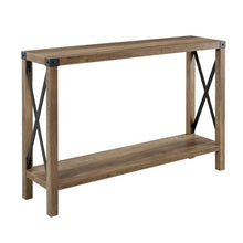 Load image into Gallery viewer, Reclaimed Barnwood Arsenault Urban 46&quot; Console Table, #6250
