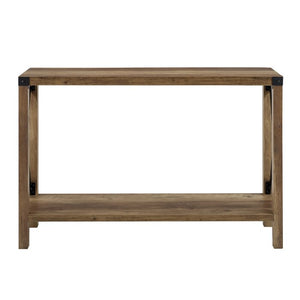 Reclaimed Barnwood Arsenault Urban 46" Console Table, #6250