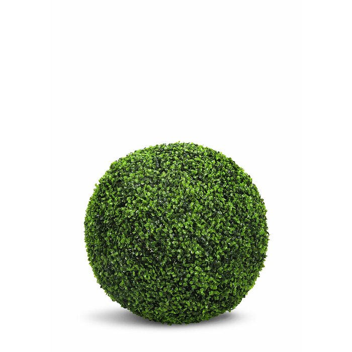 2 Artificial Boxwood Ball Round Topiary, #6233
