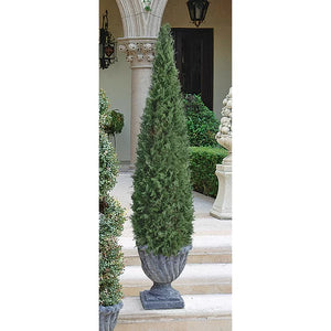 60"H x 12" W x 12" D Artificial Boxwood Topiary in Urn