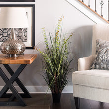 Load image into Gallery viewer, 48&quot; H x 24&quot; W x 24&quot; D Artificial Eucalyptus Grass in Pot 7166RR
