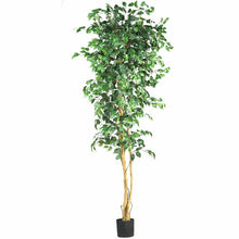 Load image into Gallery viewer, Artificial Ficus Tree in Planter #2228HW
