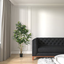 Load image into Gallery viewer, 72&quot; H x 40&quot; W x 40&quot; D Artificial Fiddle Leaf Fig Tree in Pot
