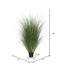 Load image into Gallery viewer, 24&quot; H x 12&quot; W x 12&quot; D Artificial Foliage Grass in Pot (SET OF 4)
