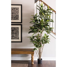 Load image into Gallery viewer, Artificial Foliage Rubber Tree in Pot #9110
