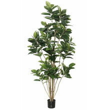Load image into Gallery viewer, Artificial Foliage Rubber Tree in Pot #9110
