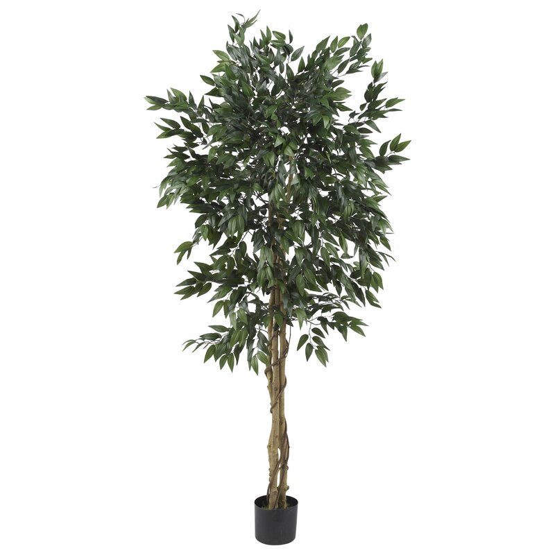 5' H Artificial Olive Tree in Pot