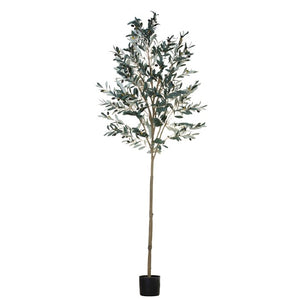 7' Artificial Olive Tree in Pot (443MM)