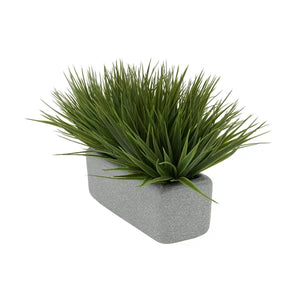 Artificial Onion Grass in Planter 10 x 17 x 10