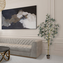 Load image into Gallery viewer, 72&quot; H x 34&quot; W x 34&quot; D Artificial Potted Olive Tree
