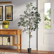 Load image into Gallery viewer, 72&quot; H x 34&quot; W x 34&quot; D Artificial Potted Olive Tree
