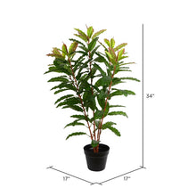Load image into Gallery viewer, Artificial Real Myrtle Touch Floor Foliage Tree in Pot MR93
