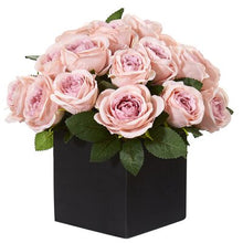 Load image into Gallery viewer, Artificial Roses Floral Arrangements in Vase - 474CE
