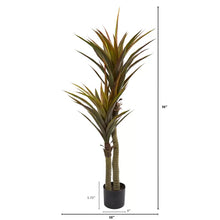 Load image into Gallery viewer, Artificial Yucca Tree in Pot
